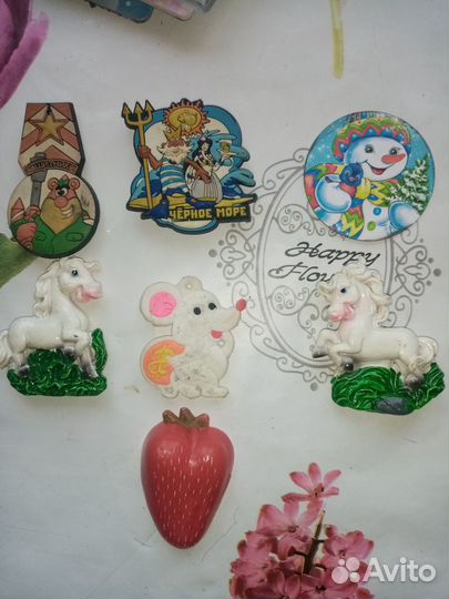 Календарики-магниты-открытки СССР