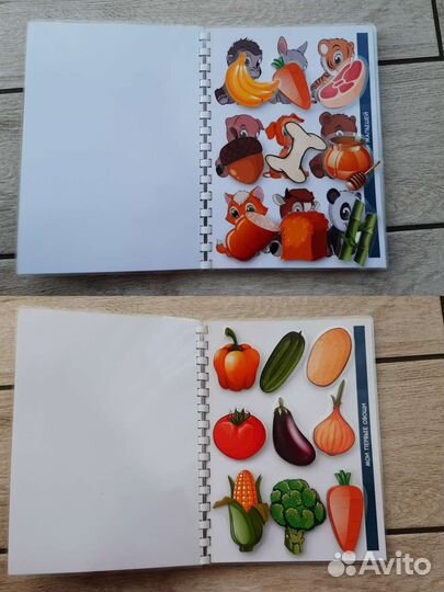 Книга на липучках