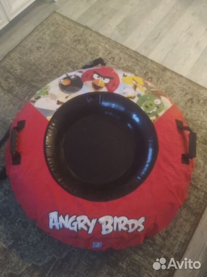 Тюбинг ватрушка 100 см angry birds