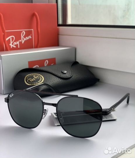 Очки ray ban caravan черные