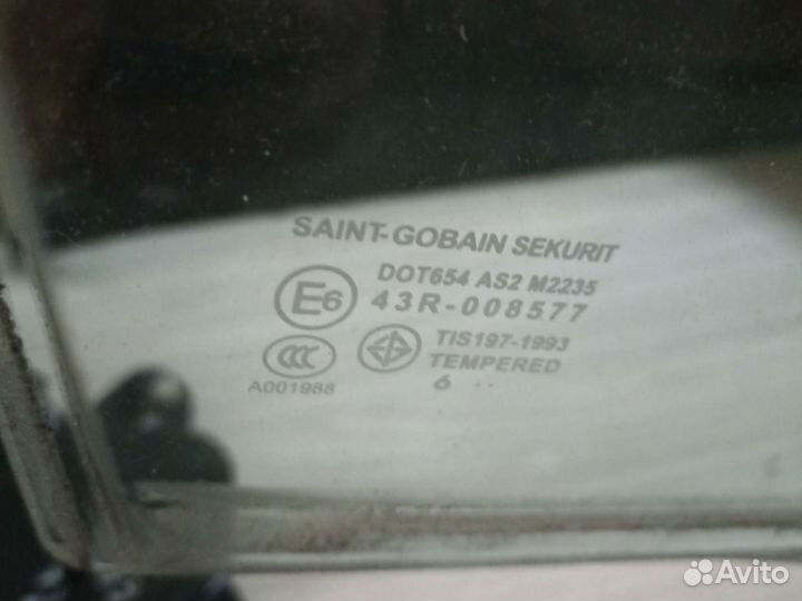 Стёкла дверей Mazda 3