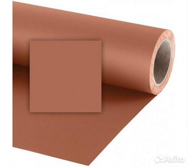 Фон бумажный Raylab 041 Tawny рыжевато-коричневый