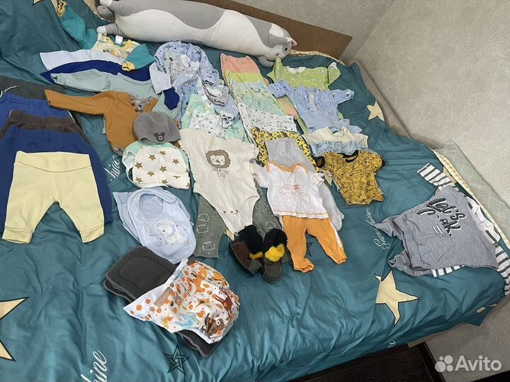 Вещи пакетом на мальчика 62-68