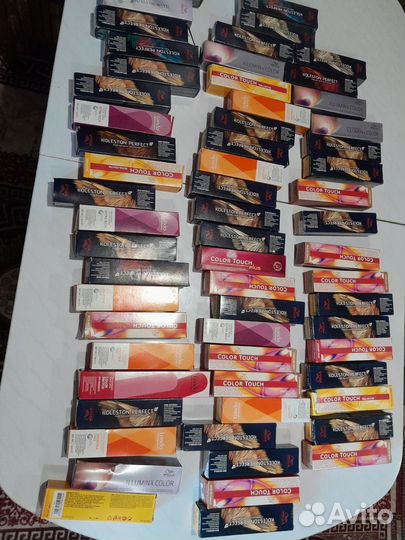 Профессиональные краски для волос, окислители и пр