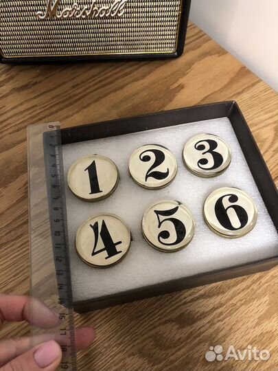 Sia Франция кольца для салфеток нумерация столов