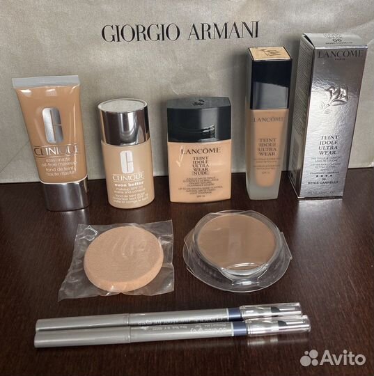 Помады блески Lancôme, Armani, Chanel