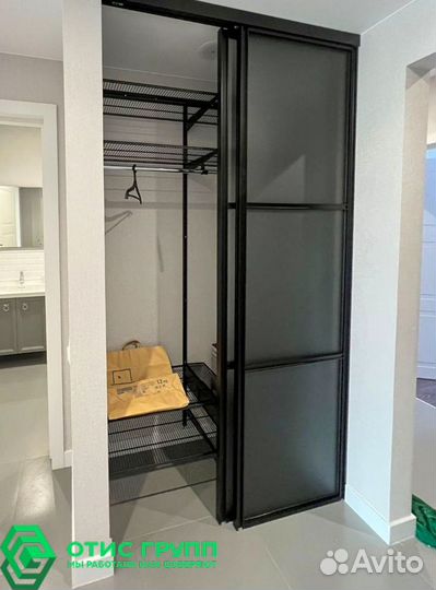 Стеклянные перегородки