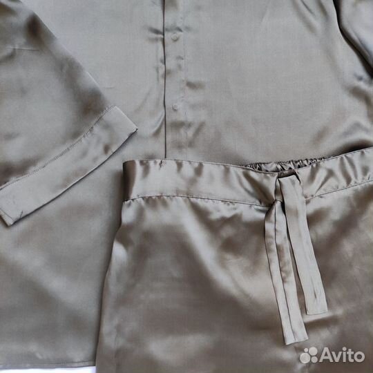 Пижама из натурального шёлка, мужская, 20мм