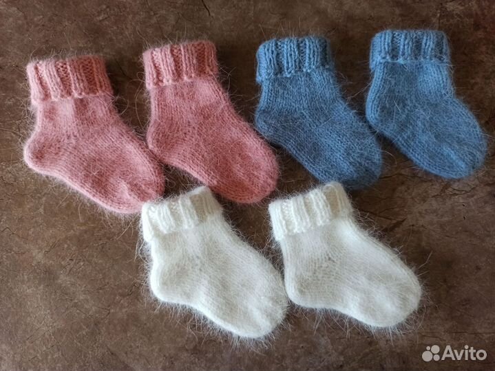 Носки вязаные детские