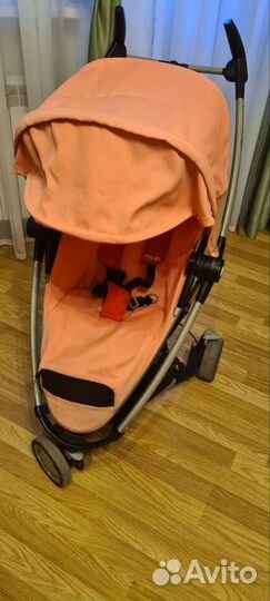 Детское автокресло maxi cosi и каляска quinny