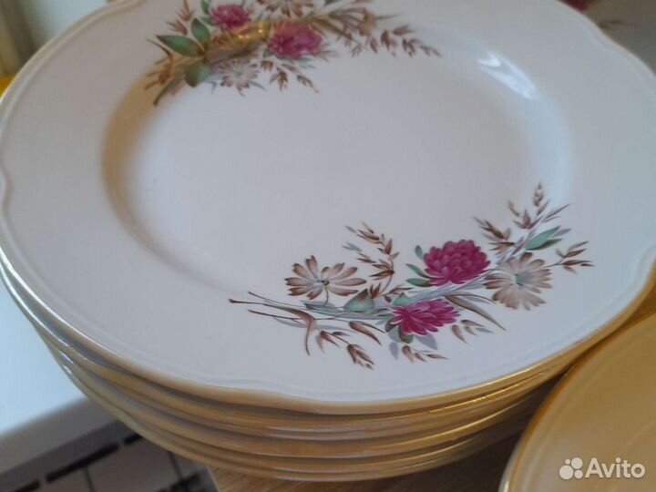 Сервиз столовый СССР 22 предмета