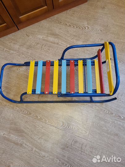 Детские зимние санки