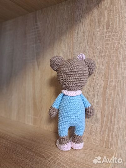 Мишка в пижаме ручной работы