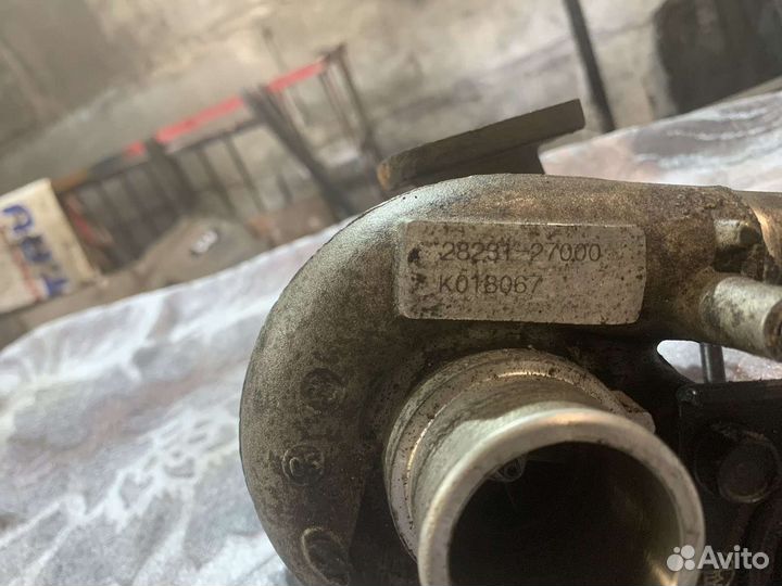 Турбина hyundai tucson 2.0 дизель