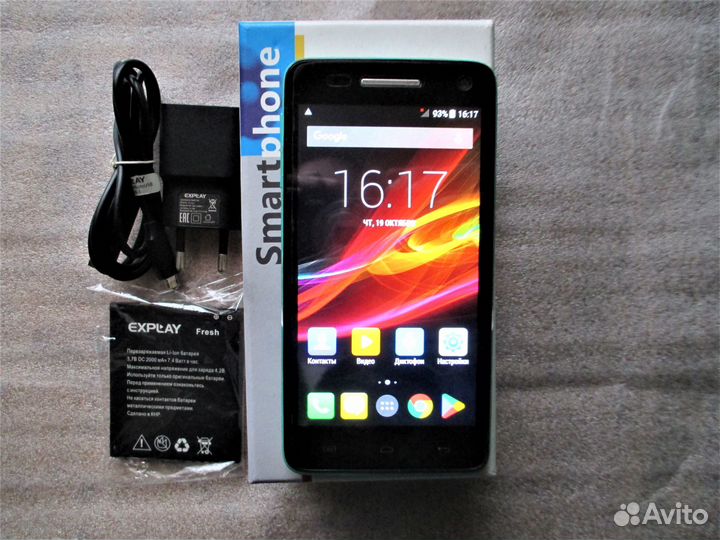 Explay Fresh, 4 ГБ