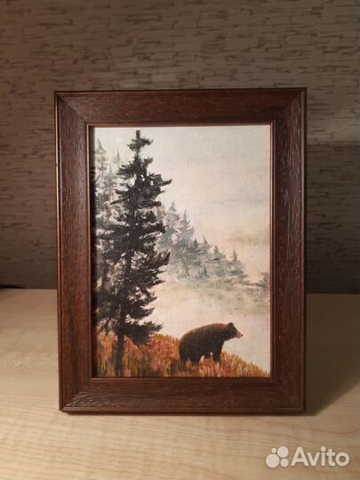 Картина маслом в раме