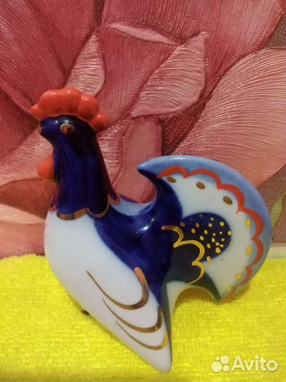 Петушок лфз фарфор СССР