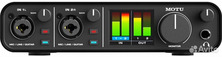 Motu M2 USB аудиоинтерфейс