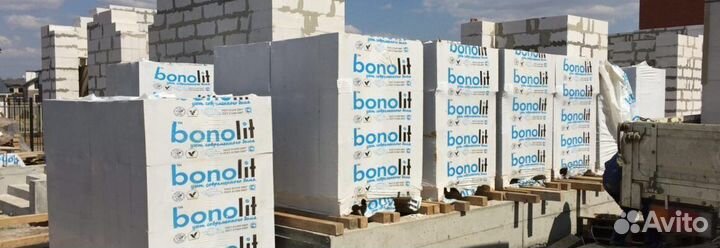 Блоки бонолит цена