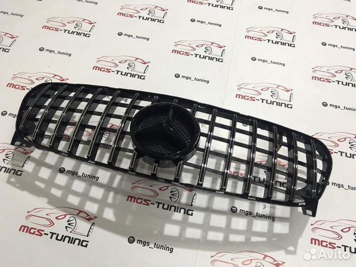 Решетка GLA GT Черная звезда 16+