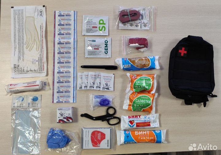 Аптечка тактическая укомплектованная