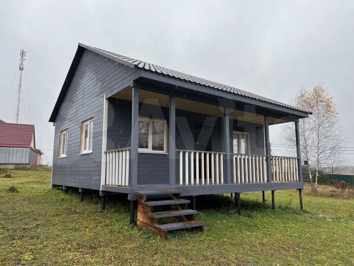 Дом 58,5 м² на участке 8,5 сот.