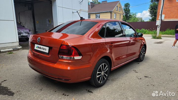 Volkswagen Polo 1.6 AT, 2017, 159 000 км