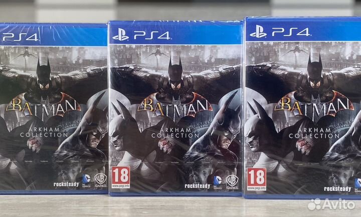Batman Arkham Collection (Новый) Sony PS4