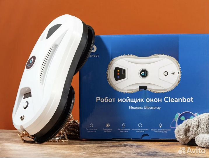 Аренда робота мойщика окон Cleanbot Ultraspray