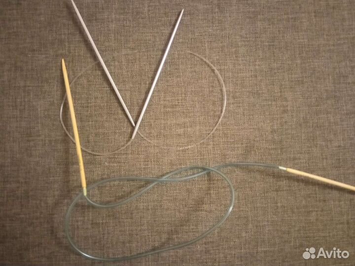 Спицы для вязания круговые