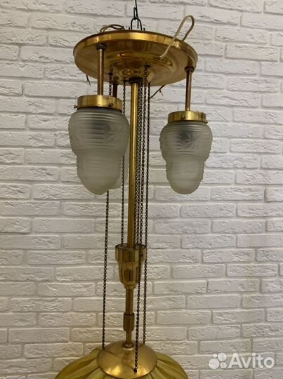 Люстра телескоп старинная раздвижная