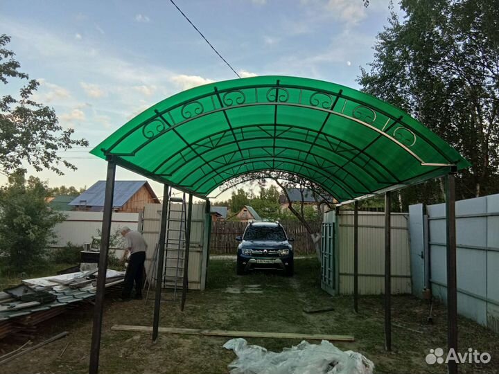 Навесы из поликарбоната