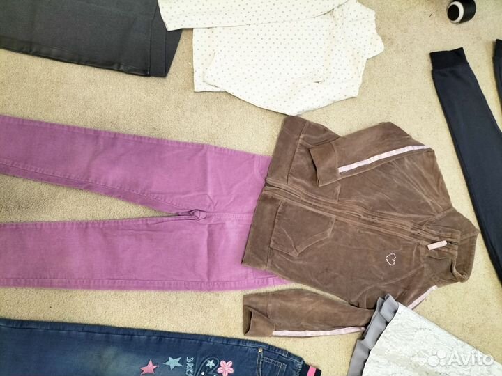 Одежда пакетом на девочку 110 116