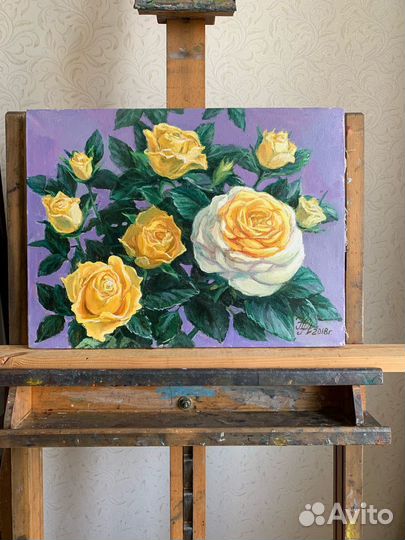 Картина маслом на холсте 