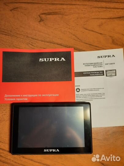 Многофункциональный GPS навигатор Supra 508 VR