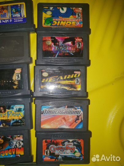 Игровая консоль адвансе гаме бой + 11 игр