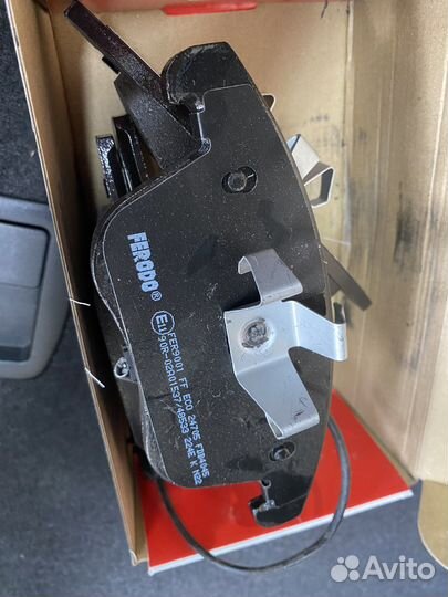 Тормозные колодки audi a4 b8