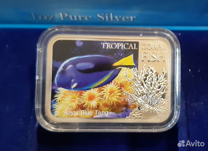 1 доллар Ниуэ Коралловая рыбка