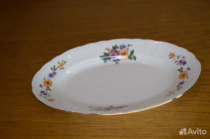 Блюдо Польша фарфор Винтаж