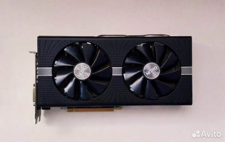 Видеокарта Sapphire AMD Radeon RX 570 nitro+ OC