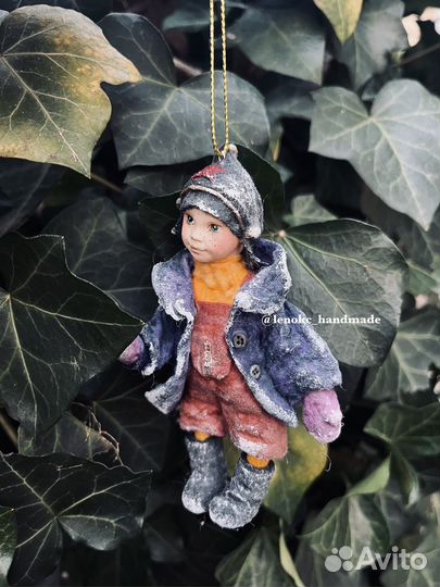 Ватная игрушка - Мальчик