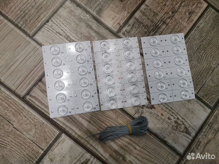 Универсальная подсветка телевизора 3v, 6v