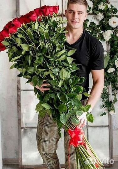 Высокие Розы Гиганты Доставка Круглосуточно