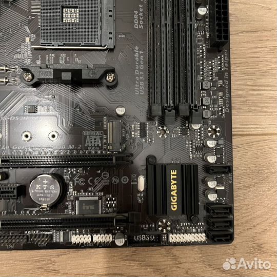 Материнская плата am4 GA-AB350M-DS3H V2