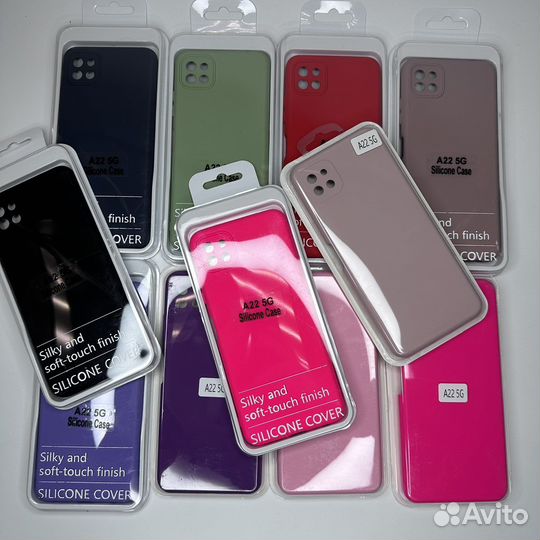 Чехол силиконовый Samsung A22