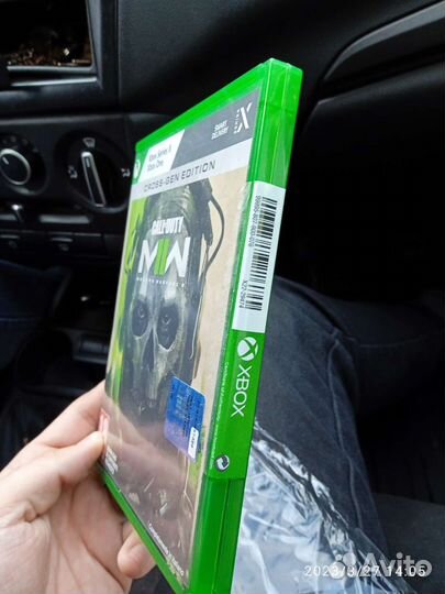 Оригинальный диск Gall of Duty на Xbox Series X