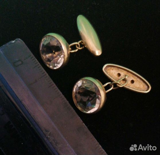 Запонки серебро СССР