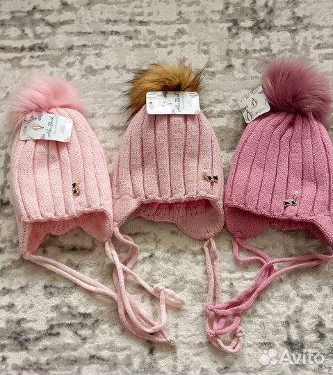 Шапка зимняя для девочки
