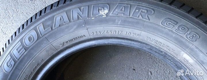 Yokohama Geolandar G98 225/65 R17