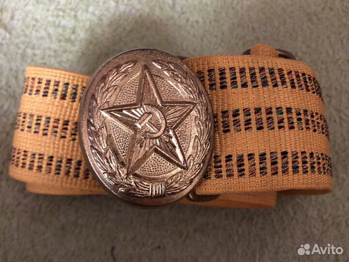 Ремень офицерский парадный